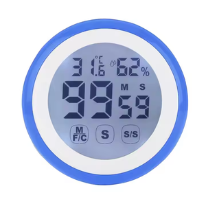 Timer conto alla rovescia schermo Touchable digitale ad alto volume Timer per la cucina con umidità di temperatura luce posteriore magnete sulla parete - Product Image 1