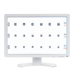 Gráfico de prueba de pantalla de 19 pulgadas de la mejor calidad y precio de fábrica, gráfico de visión LCD de tienda óptica, gráfico de visión LED oftálmica - Product Image 1