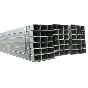 方管铁管价格50*50镀锌矩形钢规格1.5英寸镀锌钢结构管Erw Q195 - Product Image 1