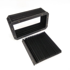 Bảo vệ dạng xếp gấp linh hoạt cho máy công cụ CNC, dạng xếp phẳng, dạng chuông, tấm chắn bảo vệ - Product Image 4