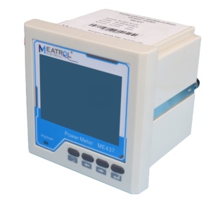 ME437 Smart <strong>Wireless</strong> Single-Phase Power Meter Panel Meter and Energy Monitor RS485 Communication <strong>Modbus</strong> an Advanced <strong>Data</strong> <strong>Logger</strong> - Product Image 1