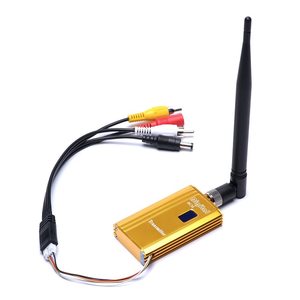 FPV 1.2 GHZ 1500mW 8CH kablosuz ses Video 8CH verici ve 12CH alıcı Combo RC radyo Video iletim ekipmanları Drones - Product Image 5