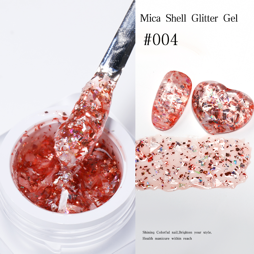 Nouveau gel pailleté#04
