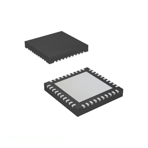 マイクロコントローラIC MCU 8BIT 14KBフラッシュ40UQFN PIC16F707-I_MV電子部品取引 - Product Image 1