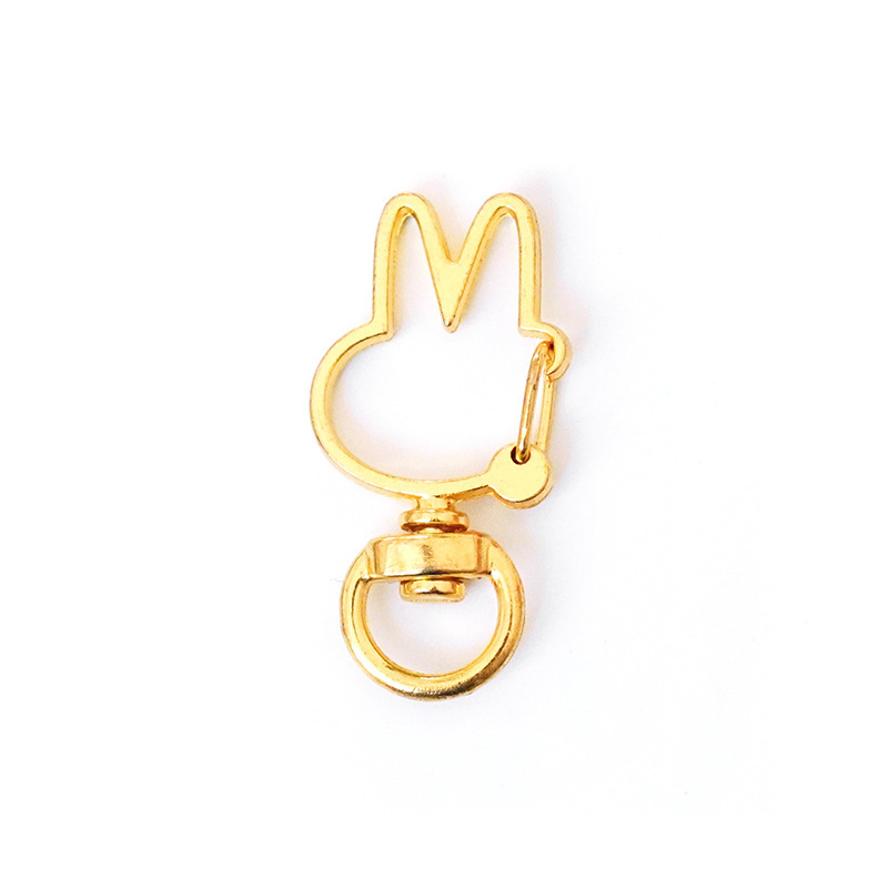 3 golden rabbit heads