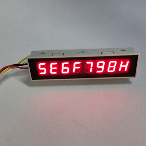 RS485/RS232/TTL Modbus RTU/ACSII высококачественный 0,4 дюймовый 8-значный светодиодный цифровой дисплей