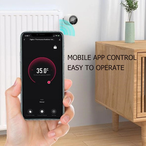 Smart life zigbee termostato trv valvola del radiatore attuatore regolatore di temperatura automatico programmabile lcd per alexa google home - Product Image 6