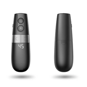 H101 Wireless Remote Control Pointer penna di presentazione digitale multifunzione 2.4G Wireless Presenter PowerPoint nero - Product Image 3