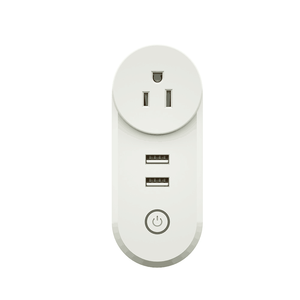 Tuya ZigBee3.0 <strong>AU</strong>/US/EU/UK/BR Smart Socket Plug with 2 USB Interface <strong>Remote</strong> Voice Control Control Alexa Google Home - Product Image 1