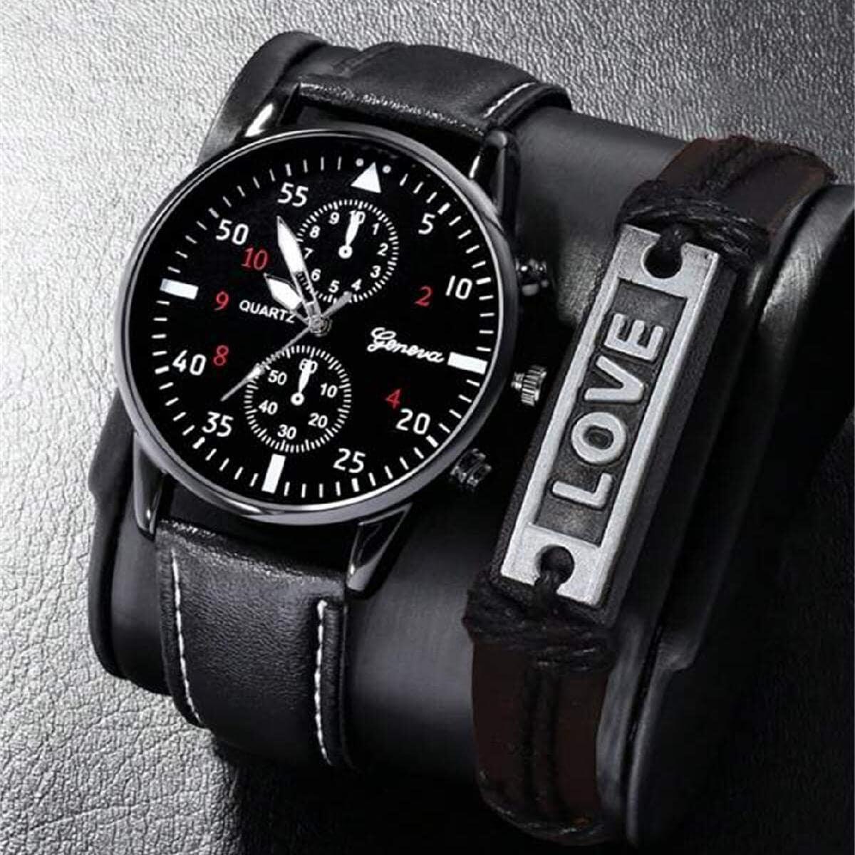 Noir + bracelet