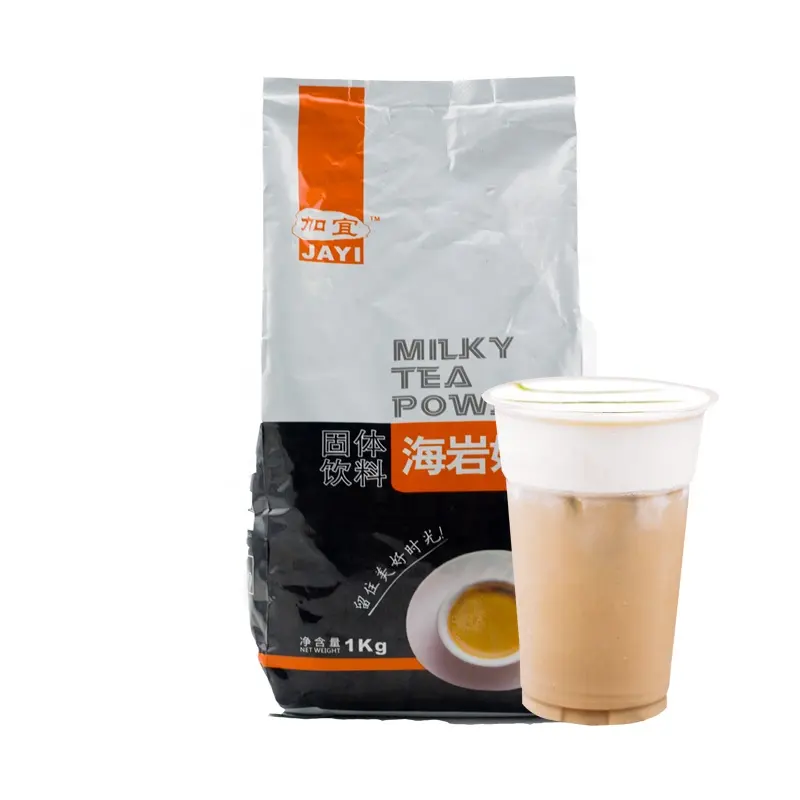 2024 nuevo producto de fábrica al por mayor 100% té de burbujas de alta calidad instantáneo 3 en 1 Leche con proveedor de café en polvo