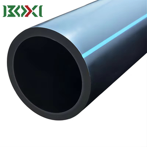 BOXI Factory Customizable High Pressure <strong>Corrugated</strong> HDPE <strong>Tube</strong> DN500 DN800 Flexible PE Pipe for Water Supply and Drainage