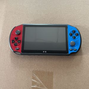 X12 Twin Joystick <strong>Game</strong> Console With <strong>5.1</strong>\&quot; Large Screen 8G Nostalgia PSP Handheld Arcade Built-in Battery New
