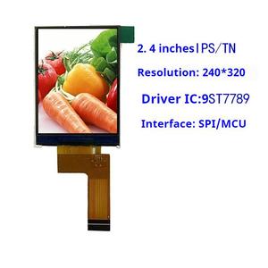 Modulo SPI da 2.4 pollici TFT con chip a 22 Pin ST7735 2.4 TN TFT Display LCD con interfaccia MIPi RGB SPI MCU