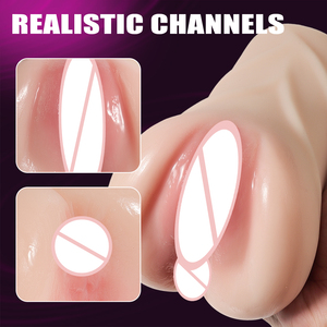 Đồ chơi tình dục cầm tay mềm mại màu hồng 1.43Lb, kích thích kép, giúp làm săn chắc dương vật, dành cho nam giới. - Product Image 2