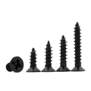 Kaliteli siyah çelik kendinden dokunarak Pan havşa başlı vida M1.4/M1.7/M2M2.3M2.6M3 - Product Image 1