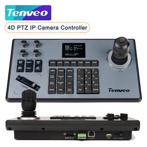 Tenveo 8000mAh Full Meeting Group Audio konferenz <span class=keywords><strong>system</strong></span> mit M6BEX 10x Zoom PTZ Kamera 4D Joystick Controller Rausch unterdrückung