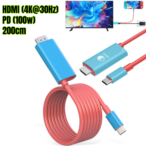 Adaptador Multipuerto USB C a HDMI 3 en 1 Tipo-C Hub a HDMI 4K Salida PD 100W Estación de Acoplamiento para Nintendo Switch MacBook Pro - Product Image 3