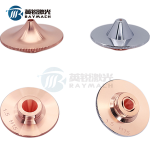 Raytools BM06K lazer kafası yedek parça BM111 D32 lazer memesi aşırı hız yüksek hızlı kesme hızı çift krom tek katmanlı 1.0mm - Product Image 1