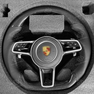 Porsche 992 Porsche S için Volante karbon Fiber direksiyon "<span class=keywords><strong>Carb</strong></span> n F Jese" tarzı, 991.2 <span class=keywords><strong>Turbo</strong></span> S modelleri uyar