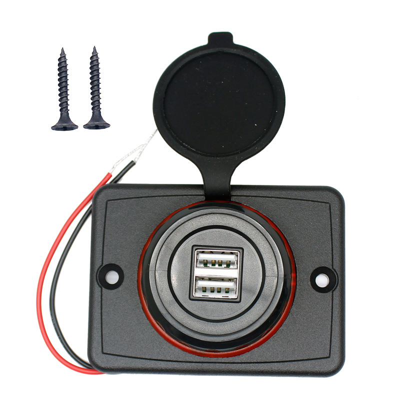 Black Housing Red LED