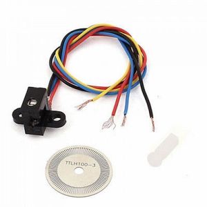 Fotoelettrico Sensore di Velocità Encoder Codificata Disco Ruota di Codice Per Trasporto Scala Smart Car - Product Image 1