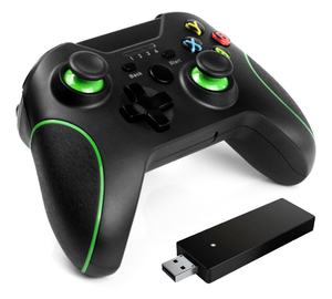 จอยเกม Xbox One ไร้สาย,จอยสติ๊กในตัวการสั่นสะเทือนแบบคู่2.4GHZ เข้ากันได้กับ Xbox One/PS3 Doubleshock Dropship - Product Image 1