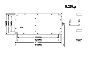 433MHz <strong>RF</strong> Power Amplifier Module for Drone Communication &amp; Networking