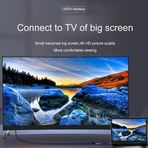 4合1 4k双显示器HDMI视频Type-C集线器扩展坞USB C至双4K HDMI MST适配器，带2个HDMI USB 2.0和PD - Product Image 2