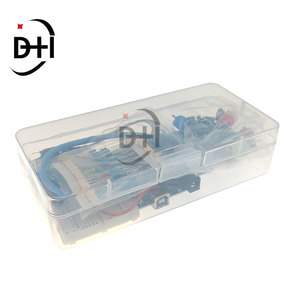 Kit básico de iniciación para Arduino Uno Set R3 DIY Kit R3 Board/Breadboard electrónico con componentes de caja al por menor Set Kits educativos