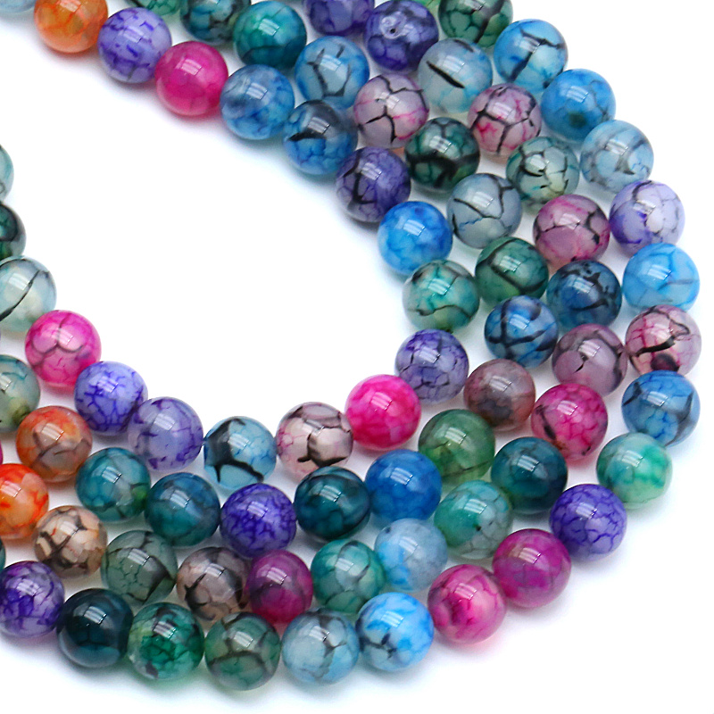 Agate mixte veines de dragon