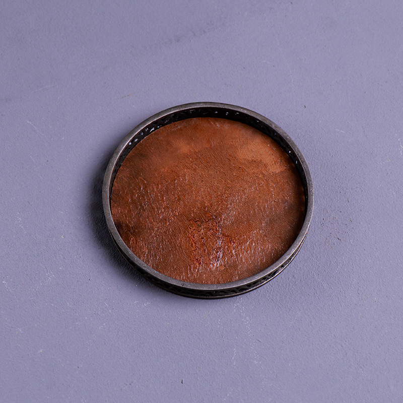 Circular Tin-faced Teapot Stand