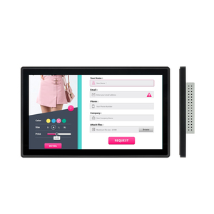 Pantalla táctil todo en uno de 15,6 pulgadas, publicidad interactiva de escritorio, tableta Android, interfaz USB, pantalla táctil - Product Image 2