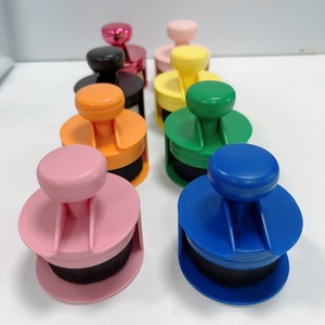 Yuvarlak mürekkep karıştırma aracı fırça yumuşak kıllar ile fırça depolama tepsisi tutucu için mürekkep kolu aracı Cardmaking hediye işçiliği fırça - Product Image 5