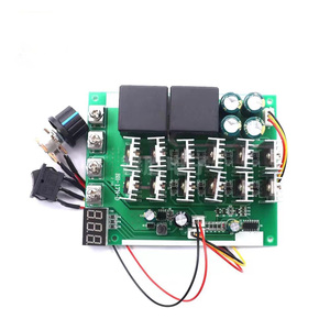DC 10-55V 12V 24V 36V 48V 55V 100A regolatore di velocità del motore PWM HHO RC interruttore di controllo di retromarcia con schermo a LED - Product Image 3