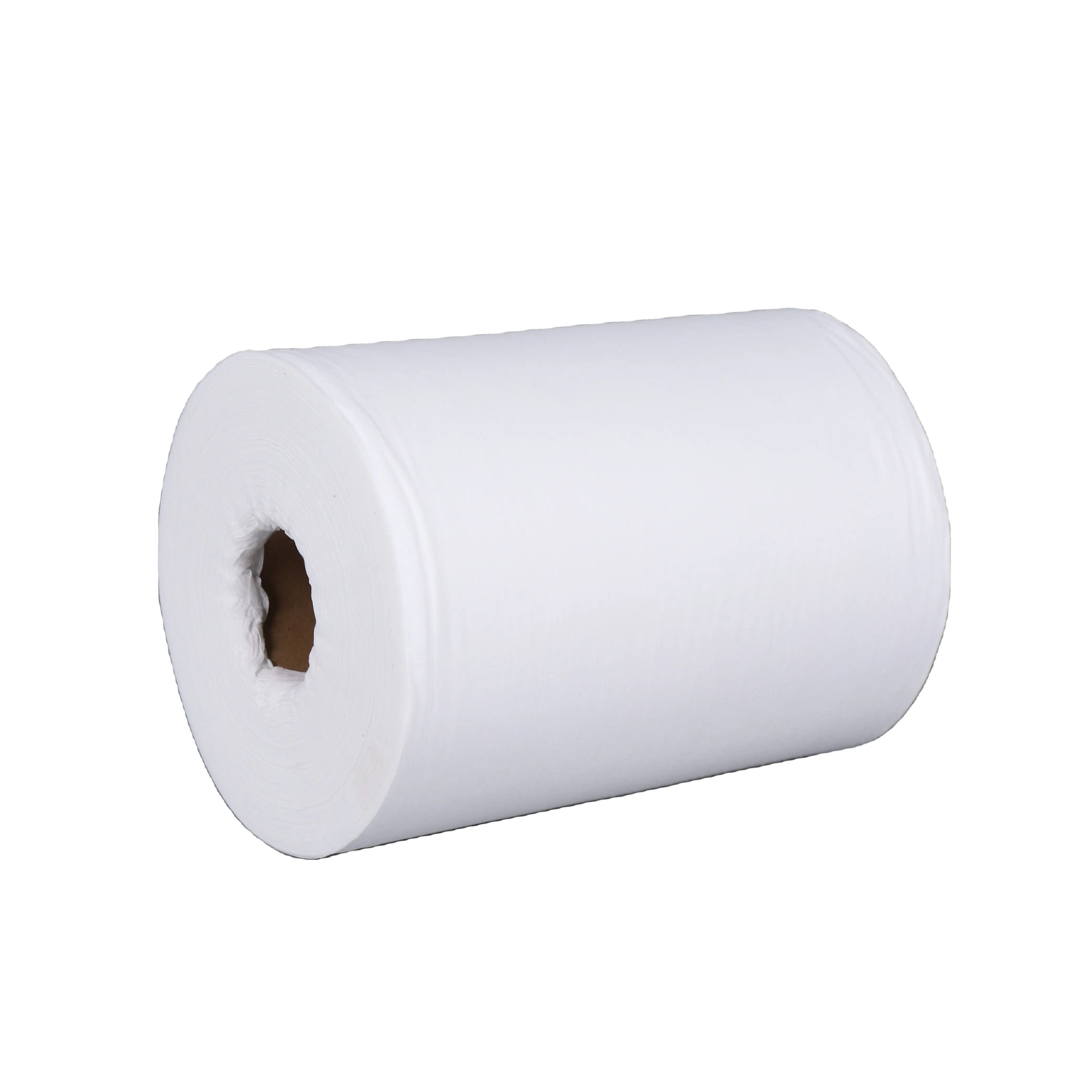 Materia prima personalizada 40-320GSM algodón Spunlace rollos de tela no tejida para toallitas húmedas