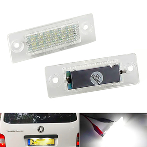 ไฟส่องป้ายทะเบียน LED สำหรับรถ VW Caddy 3 Golf 5 plus Jetta 5 Passat B5.5 B6 Wagon Touran ขนย้าย T5หลอดไฟ LED แต่งรถ - Product Image 1