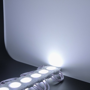LED COB modülü 2W IP65 Kare 12V Enjeksiyon PVC açık hava modülü Tabela IÇIN Blister kelimeler tek lens cob modülü şeffaf lens - Product Image 4