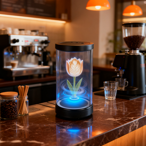 3D Holographic xi lanh hiển thị trường hợp ai con người ba chiều Tủ Hologram chiếu trong suốt tương tác ba chiều trong nhà OEM - Product Image 5