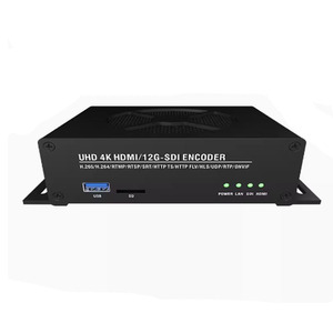 4K@60 12G-SDI Video Encoder srt rtmp Webcast USB-Flash-Laufwerk / SD-Karte NVR Aufnahme h265 Doppel-Eingang SDI Encoder - Product Image 2