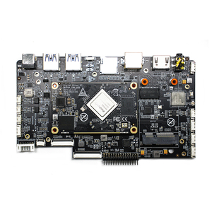 Placa RK3568 para Android, placa controladora de host USB multifuncional con placa estéreo RJ45 Android Ubuntu Debian Yocto Linux + QT