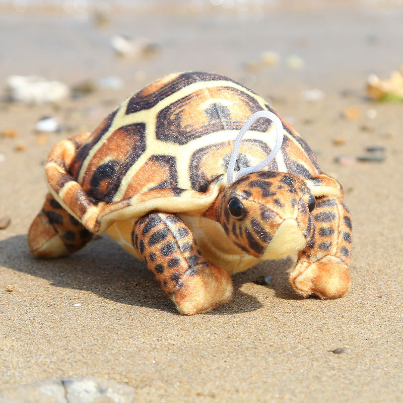 Simulación de tortuga - marrón - 20 cm - 65 g