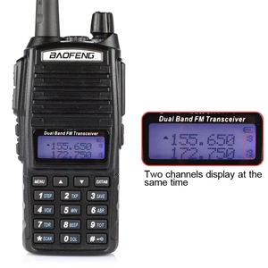 UV-82ハムラジオVHF UHF 144-148/420-450Mhz 2ウェイラジオプログラミングケーブル長いアンテナ2ウェイラジオトランシーバー - Product Image 6