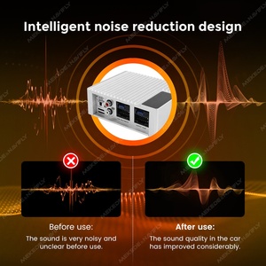 Navifly AP4450เพาเวอร์แอมป์ DSP แบบปลั๊กแอนด์เพลย์4*50วัตต์รองรับ USB RCA AUX เพลง BT ไร้สายสำหรับรถยนต์12V - Product Image 2