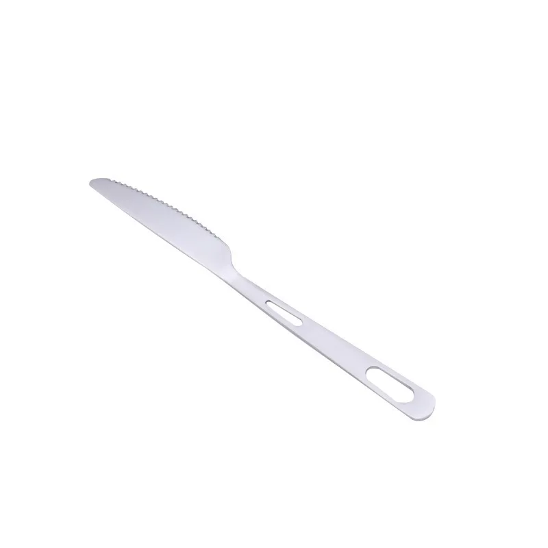 Half-sandblasted knife