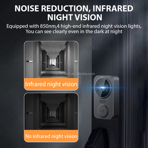 Timbre inteligente con pantalla IPS de 4,3 pulgadas, intercomunicador bidireccional, visión nocturna infrarroja, monitoreo remoto, sistema de seguridad, vídeo Wifi - Product Image 4