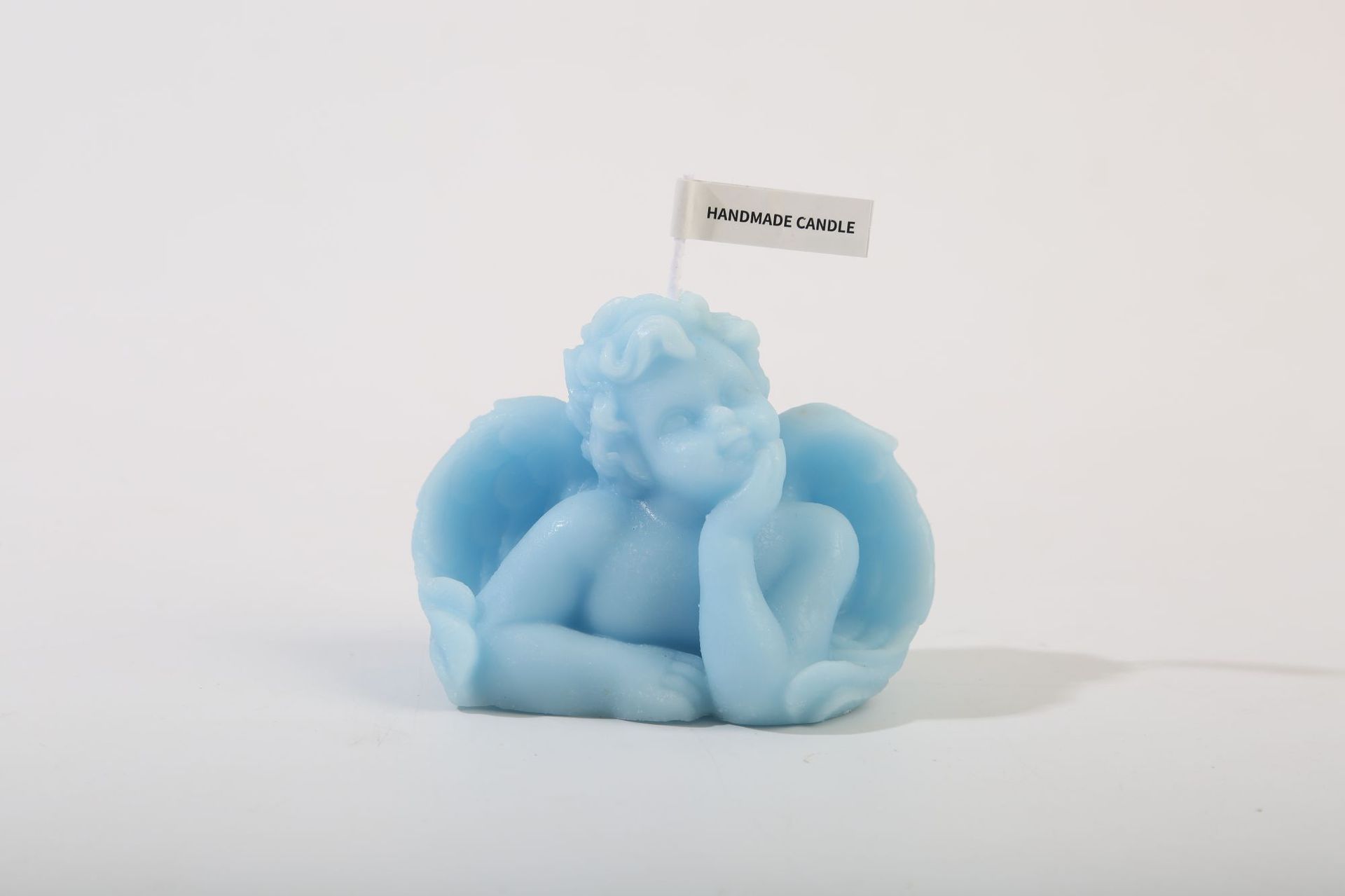 Angel scented candle blue (blue wind chime)