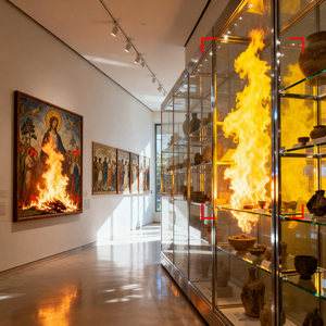 10 mặt trăng NVR nhận dạng lửa độ tin cậy cao Bảo tàng thông minh công nghiệp nhúng máy tính phát hiện khói ai hộp - Product Image 2