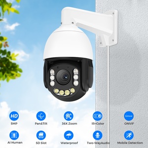 BESDRE Full HD 5MP 36X optik Zoom uzun menzilli IP POE PTZ güvenlik kamerası Speed Dome Power Over Ethernet güvenlik POE PTZ kamera - Product Image 2