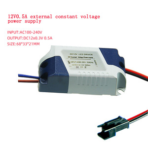 AC220V กับไดรเวอร์ SMPS DC12V0.5A LED พร้อมปลอกหุ้มสำหรับไฟ LED และพลังงานพัดลมในอุตสาหกรรมรุ่น09 - Product Image 4